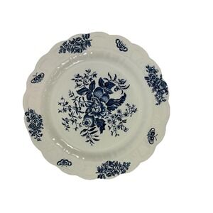 Booths England Peony A8021 Chop‎ Plate 11 7/8" Round Serving Platter Vtg
